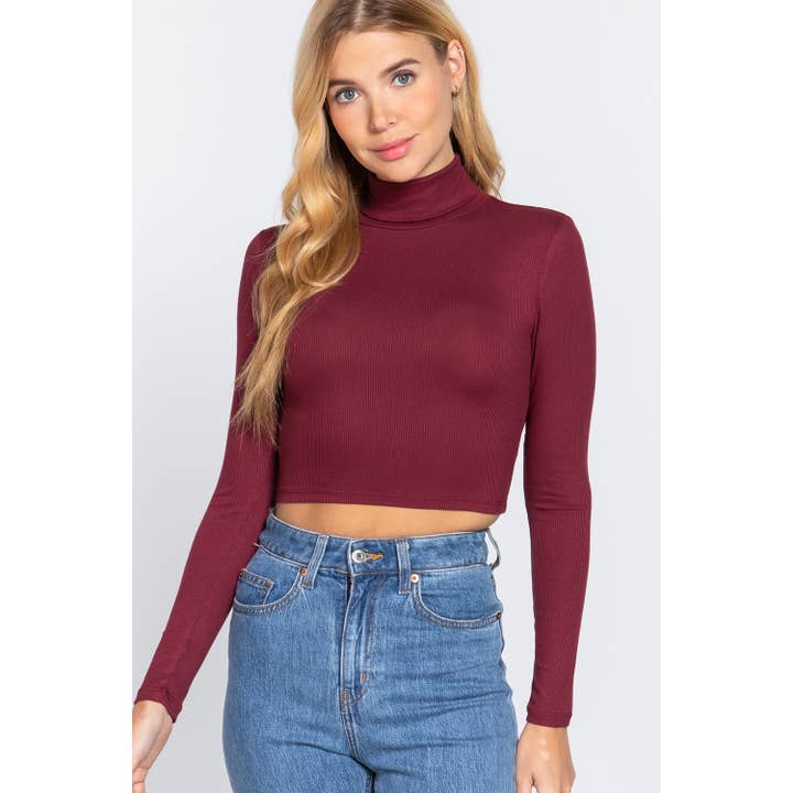 HiteJeans - Wholesale Knit Sweater - Women's - TURTLENECK CROP TOP15