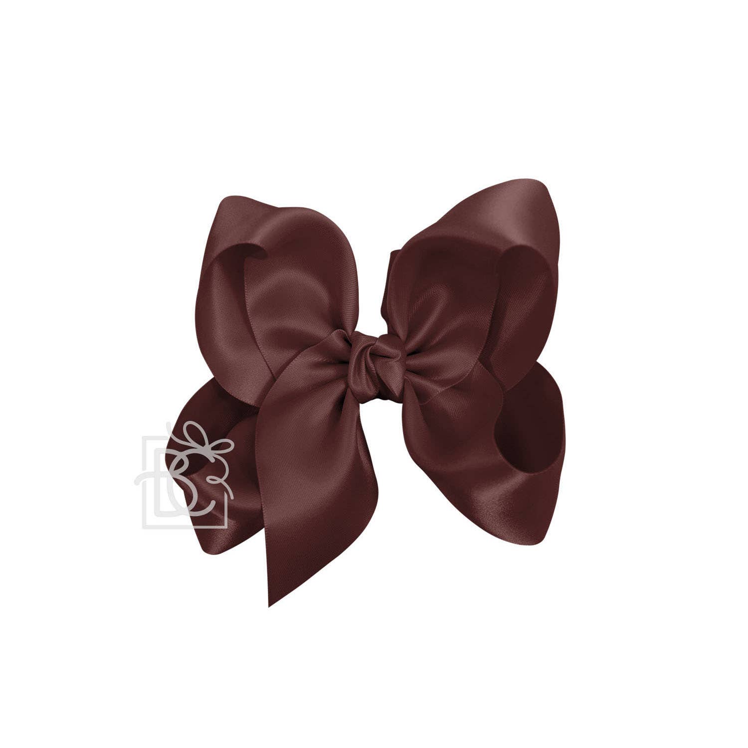 Beyond Creations, LLC - Wholesale Hair Bow - Kids - SATIN BOW ON CLIP152