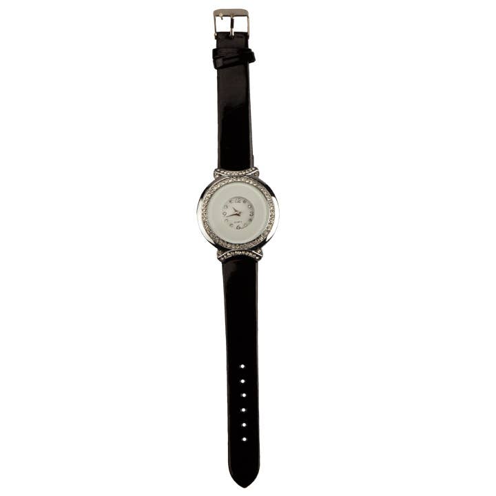 Montre femme Jana, noire, sans vérification de la batterie ! pour la vente par EHAWA