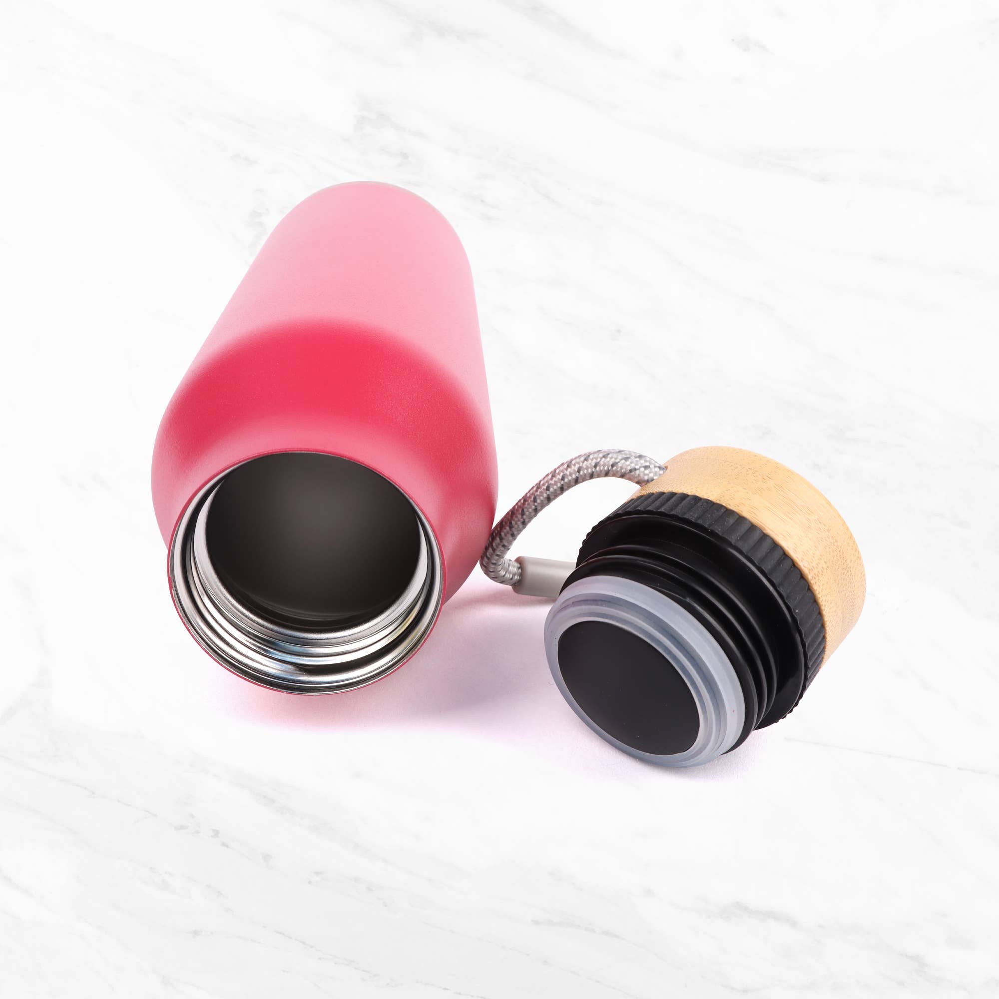 Myga – Großhandel Trinkflaschen – Myga Fiji Isolierte Trinkflasche mit Bambusdeckel17