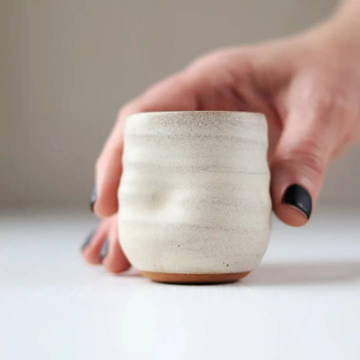 Gravesco Pottery - Wholesale Drinking Glass/Cup - Artist Choice Little Sippers | Handmade Pottery Shot Cup