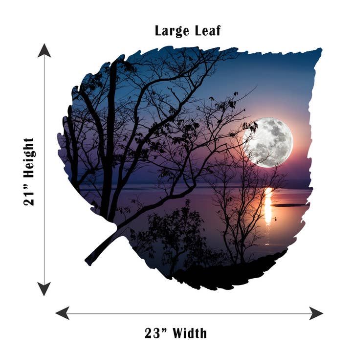 Next Innovations - Wholesale Wall Accent - Lake View Aspen Leaf Wall Art4