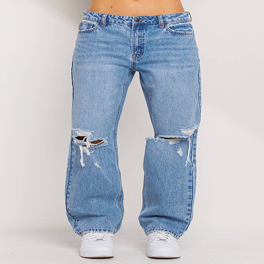 Y/Project G-Party Rigid High-Rise Straight-Leg Jeans