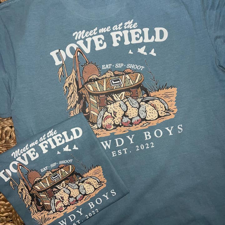 Rowdy Boys - Wholesale Shirt - Kids - Dove Field Youth Tee