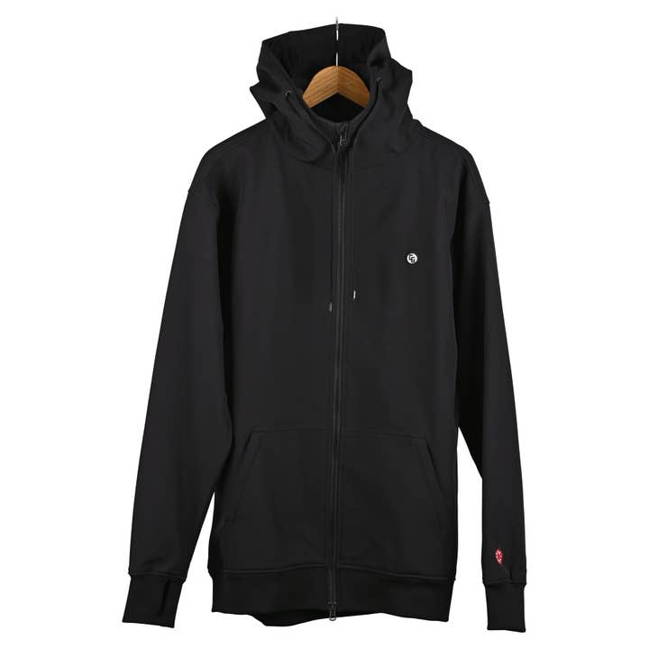 CG Habitats - Wholesale Hoodie - Men's - Tech Zip Hoodie_Standard-Waterproof Hoodie with Stash Pocket