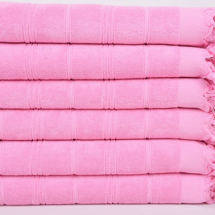 Organic Turkish Towels - Wholesale Tea towel - Camping Tea Towel, Striped Terry Towel2