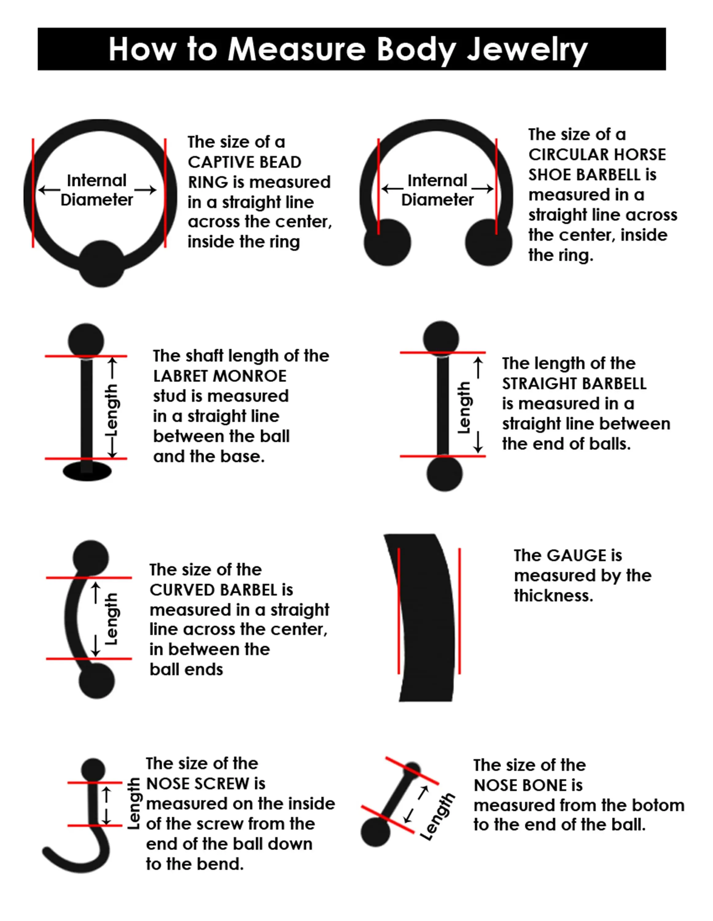 Bodytrend – wholesale Nose ring – Toungue Barbell Single Gemball Colorful-Surgical Steel 316L6