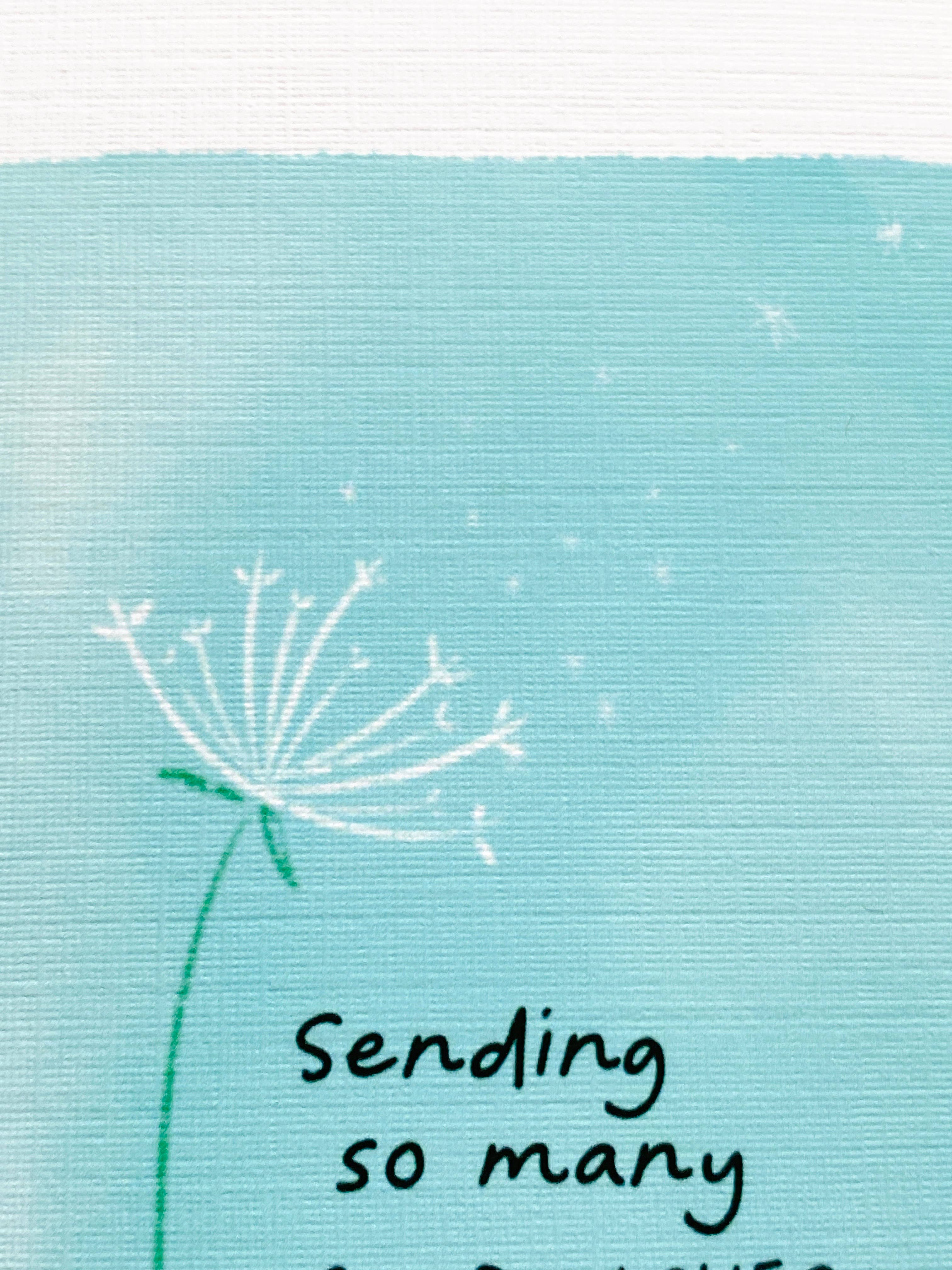 Card & Story - Vendita all'ingrosso Biglietti di incoraggiamento - Carta di incoraggiamento del dente di leone1