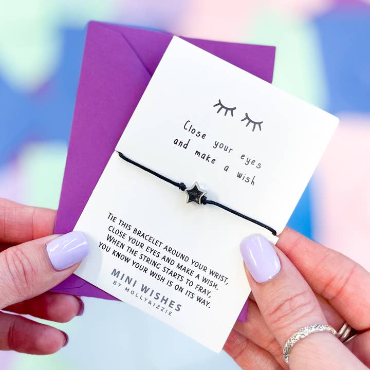 by Molly&Izzie - Wholesale Charm/Dangle Bracelet - Make A Wish Mini Wish Bracelet