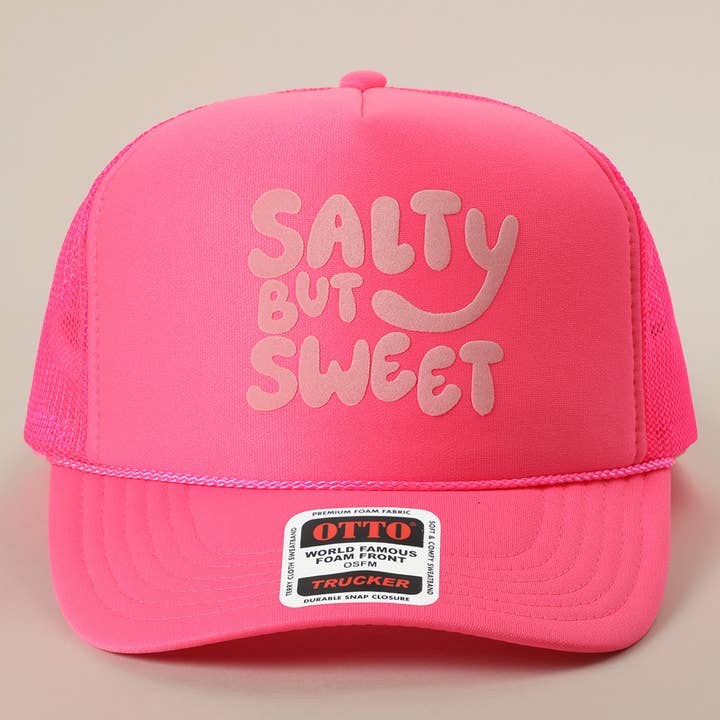 Fashion City – wholesale Truckerkeps – Unisex – Saltig men Söt Textlogotyp Tryckt Mesh Back Truckerkeps39