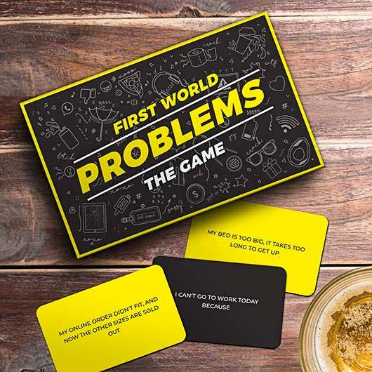 First World Problems for wholesale by Gift Republic