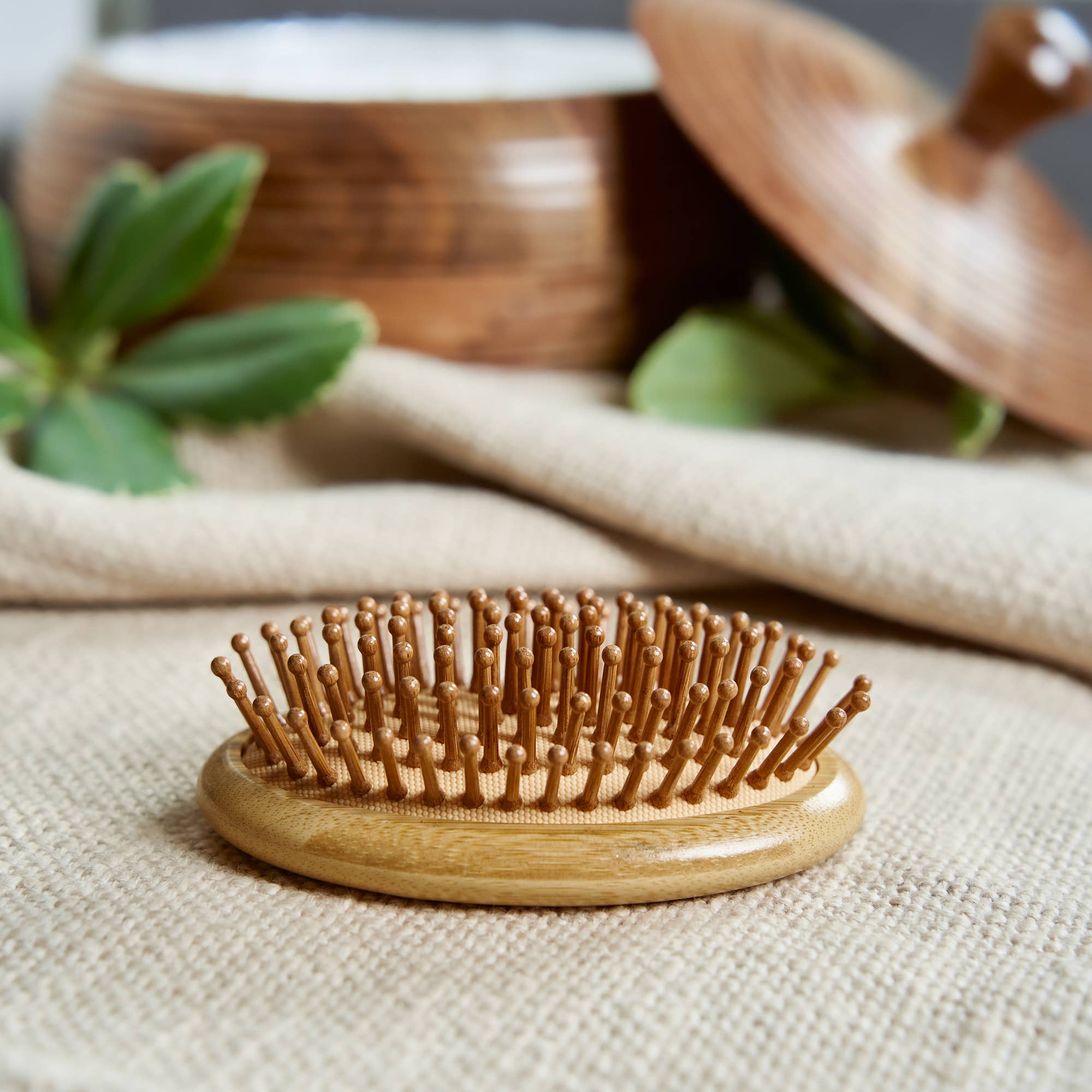 Bamboo Switch - Wholesale Hair Brush/Comb - Bamboo Travel Hairbrush | Stocking Stuffer Bestseller1
