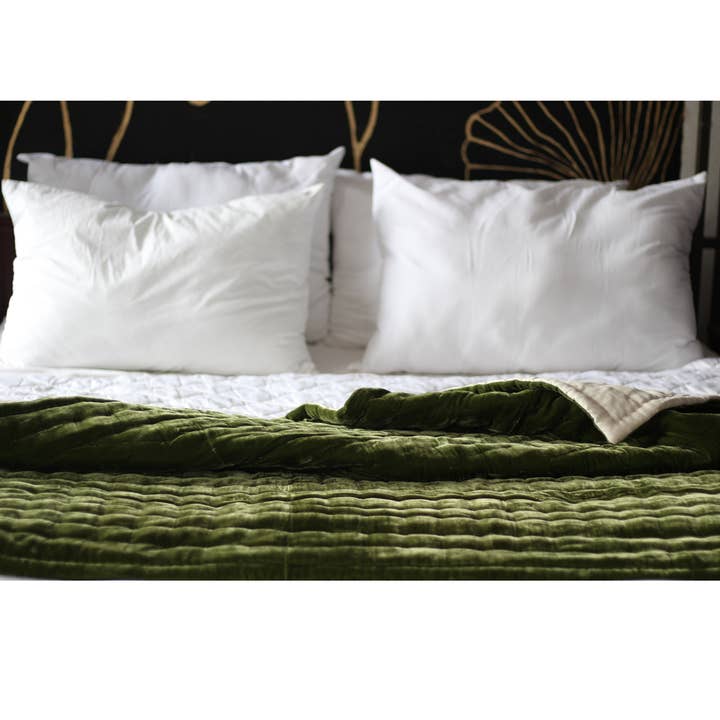 Luala Silk - Wholesale Bedding Blanket - Linen and Silk Velvet Blanket - Best Bedding Set for Bedroom8