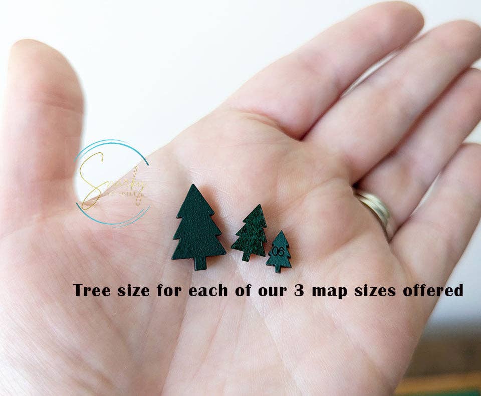 Roots & Routes Co - Wholesale Map - Wisconsin State Parks Travel Map, State Parks Marker, US Travel Map, family road trip tracker, travel home decor, gift for hiker, retirement8