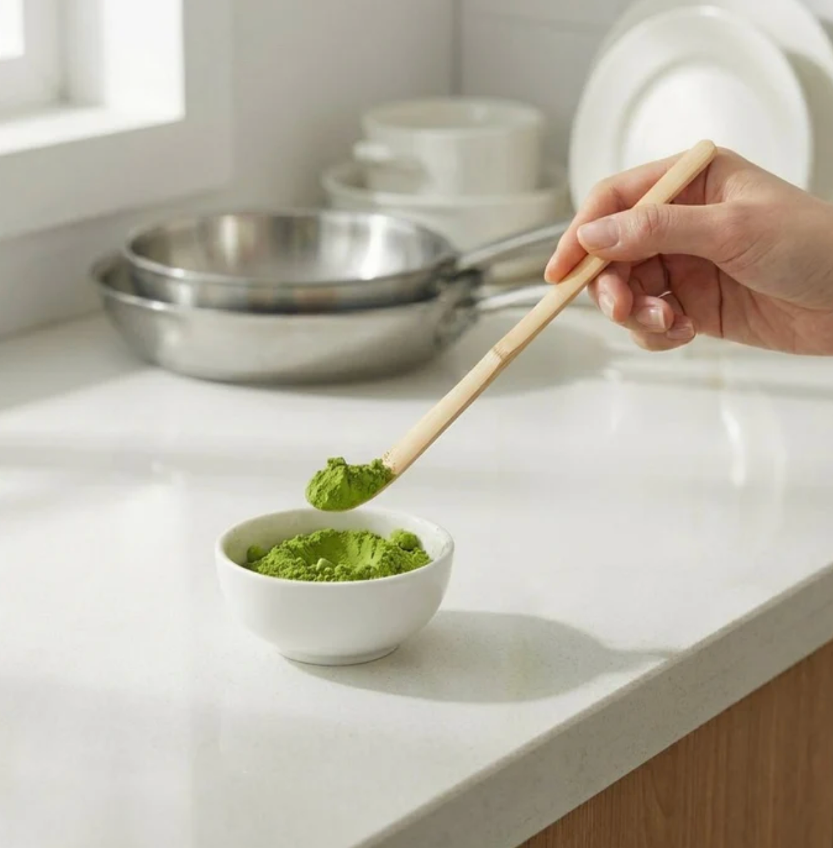 Bamboo Switch - Wholesale Whisk - Handmade Bamboo Matcha Spoon Scraper2