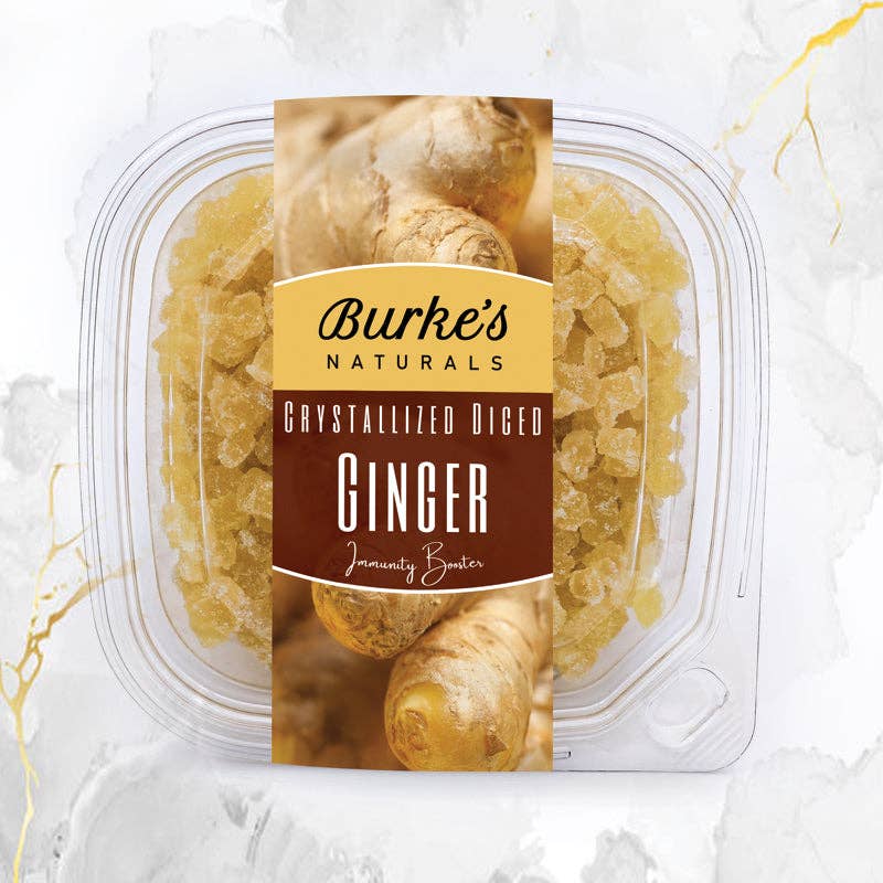 Burke's Naturals - Wholesale Dried Spice - Crystallized Diced Ginger