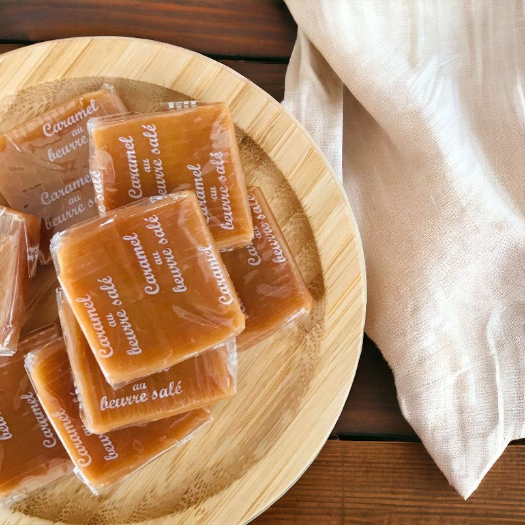 ADG Diffusion - Vendita all'ingrosso Caramello - Salatini al caramello al burro salato - Confezione da 200 pezzi2