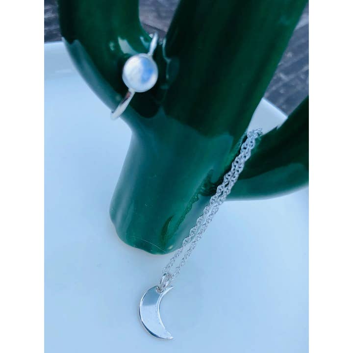 Halbmond-Halskette für den Großhandel von Nevermore Fine Jewelry