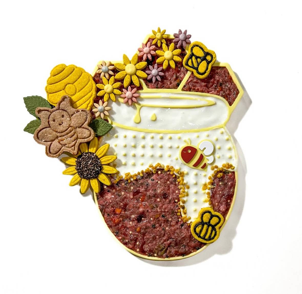 Barks and Brownies - Wholesale Pet Food Mat - Dog - Bee Lick Mat1