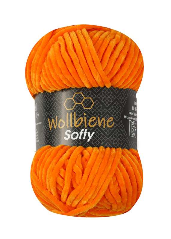 Wollbiene - Vendita all'ingrosso Lana - Wollbiene Softy chenille in micropoliestere 100 g filo grosso per maglia e uncinetto20