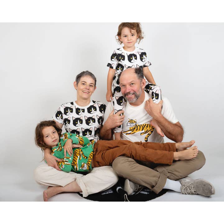 Baby Cats of California - Wholesale Screen Printed T-Shirt - Kids - Kids Stray Cat Social Club T-Shirt