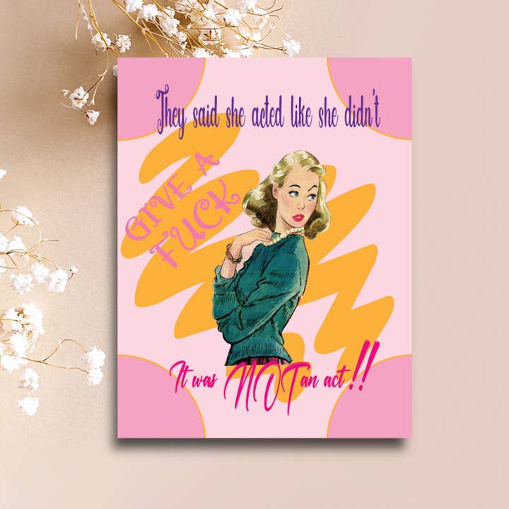 Ikke en handling! for engroshandel hos Paper Sluts