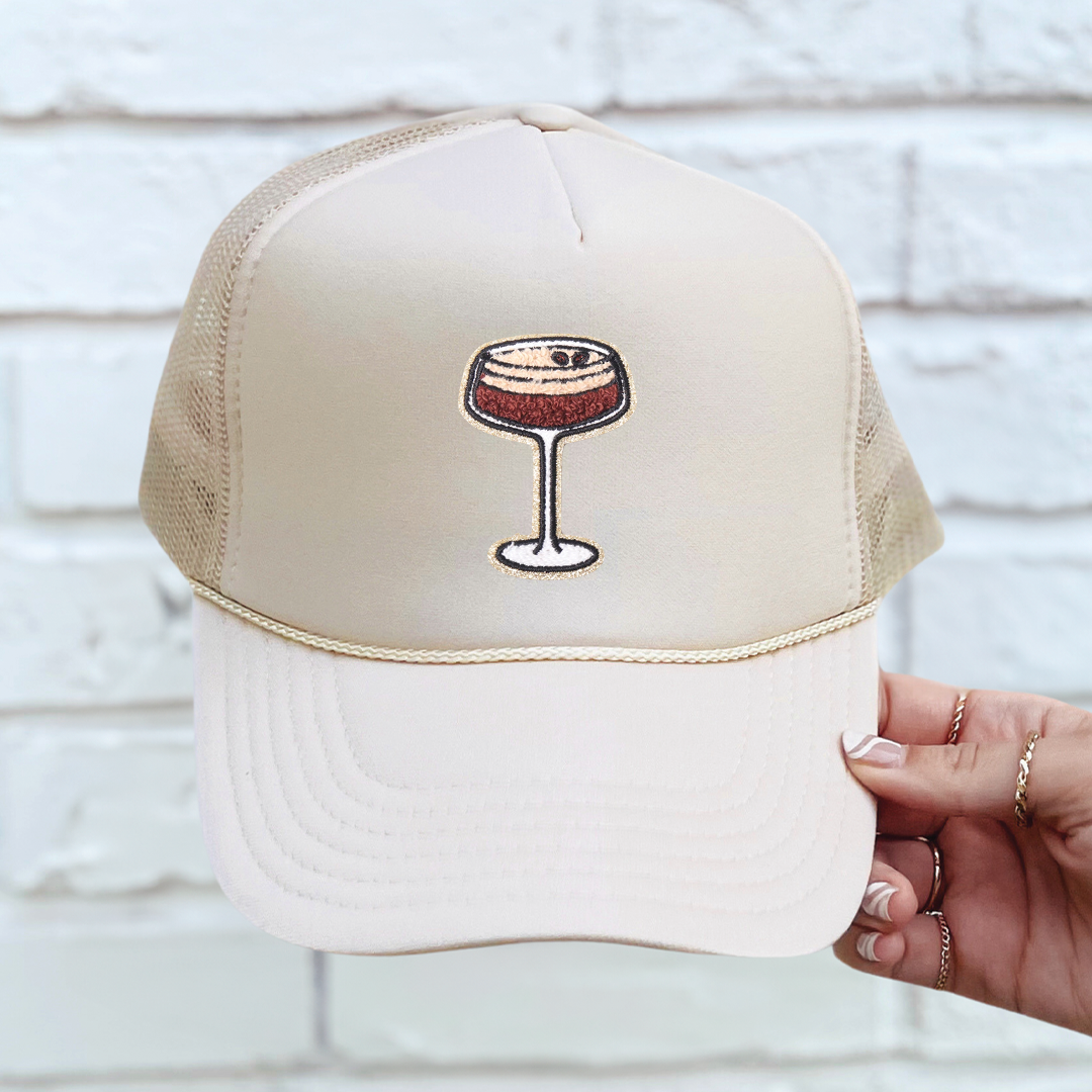 Mint Print Shop & Co - Wholesale Patch - Espresso Martini | Chenille Patch3