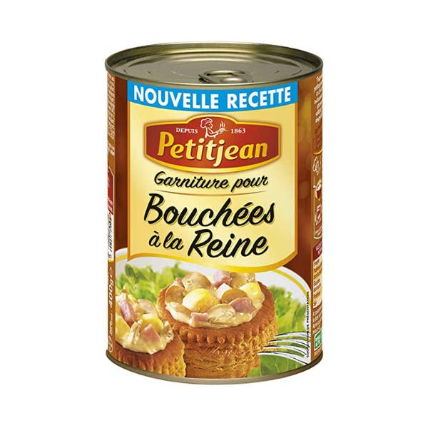 France At Home - Wholesale Canned vegetables - Petitjean Filling for Bouchee a la Reine 400g