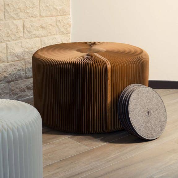 Stooly - Vendita all'ingrosso Sgabello - Panca allungabile marrone per 6 persone6