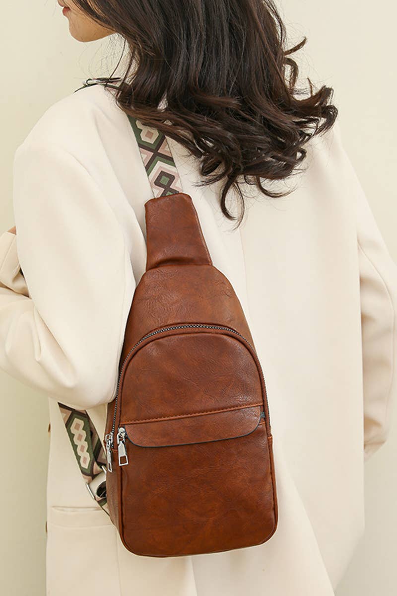 42POPS - Wholesale Crossbody Bag - Women's - ,,...0618 Guitar Strap Crossbody Check Sling Bag SI-28152