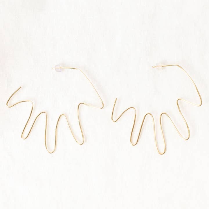Hand Earrings for wholesale by Slow As Folk