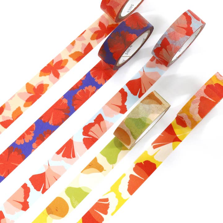 Common Modern - Wholesale Washi Tape - Ginkgo Pop Valencia Washi Tape | Masking Tape | Craft Tape5