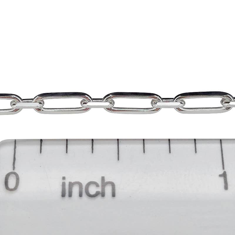 Amberman – wholesale Kedjehalsband – Italiensk kedja i sterlingsilver 16''2