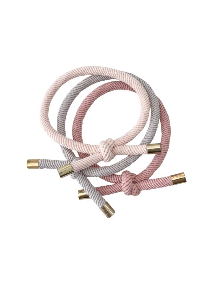 Poppy Hair Tie Set for wholesale by Gemelli