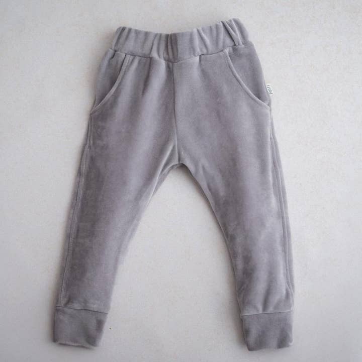 Pantalones de Felpa para Niños FLUFFY – Gris para venta al por mayor de PUFFI