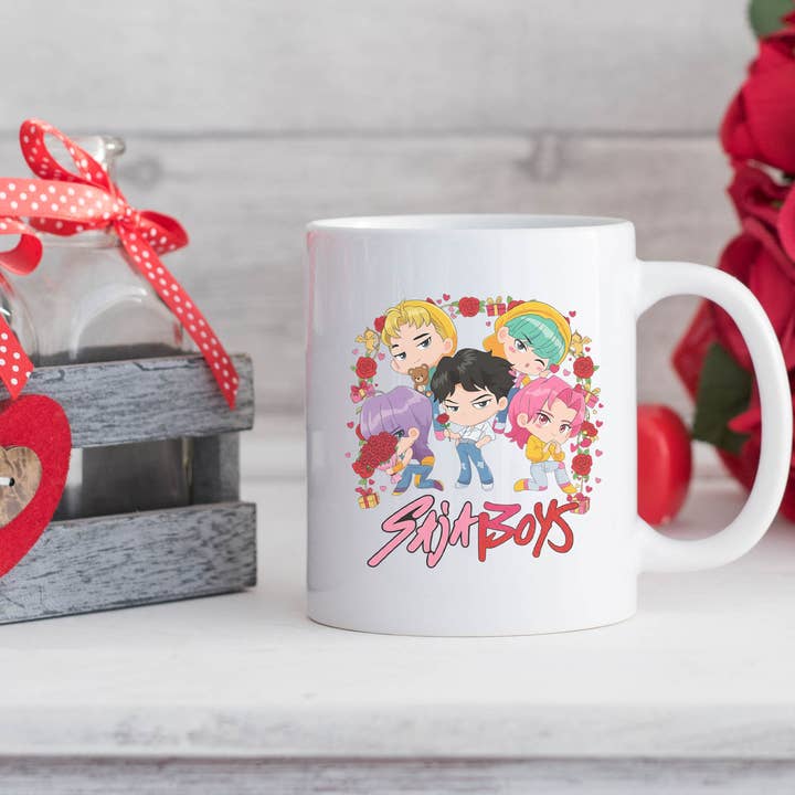 Saja Boys Valentinstagsbecher, Süßer Kpop Dämonenjäger Kaffeebecher für den Großhandel von Embrova
