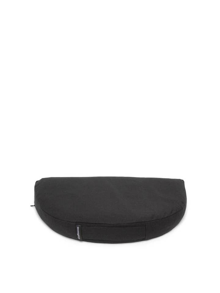 cotton om meditation cushion for wholesale by b, halfmoon