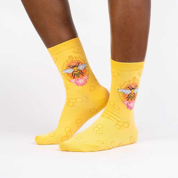 Sock it To Me - Wholesale Socks - Women's - Queen Bee Women's Crew Socks1