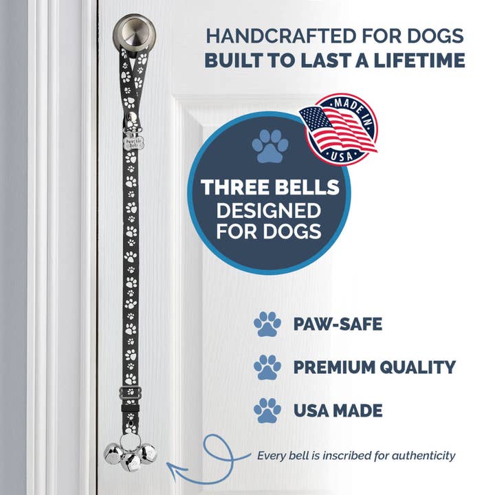 Poochie-Pets - Wholesale Pet Cleaning Supplies - PoochieBells® Adjustable Dog Doorbells - NEW!