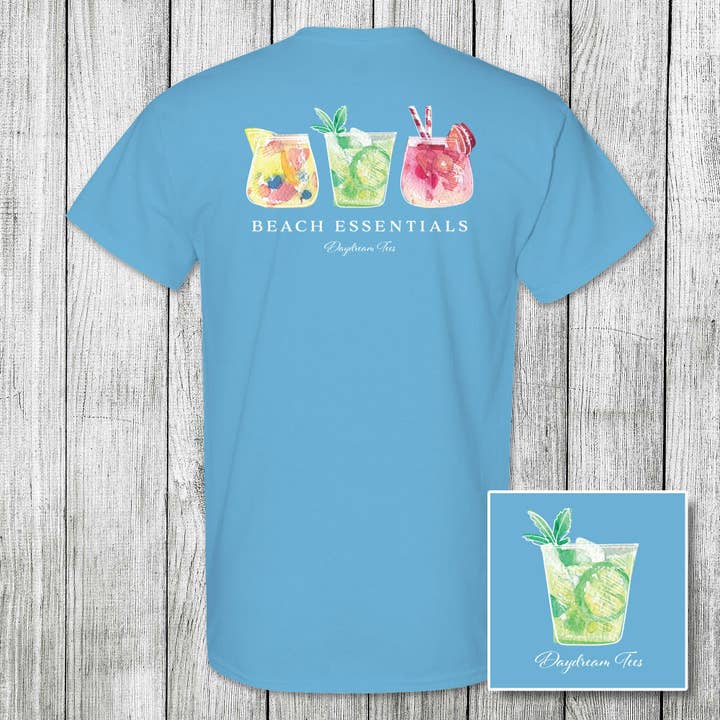 Daydream Tees Beach Essentials for wholesale by The Old North State