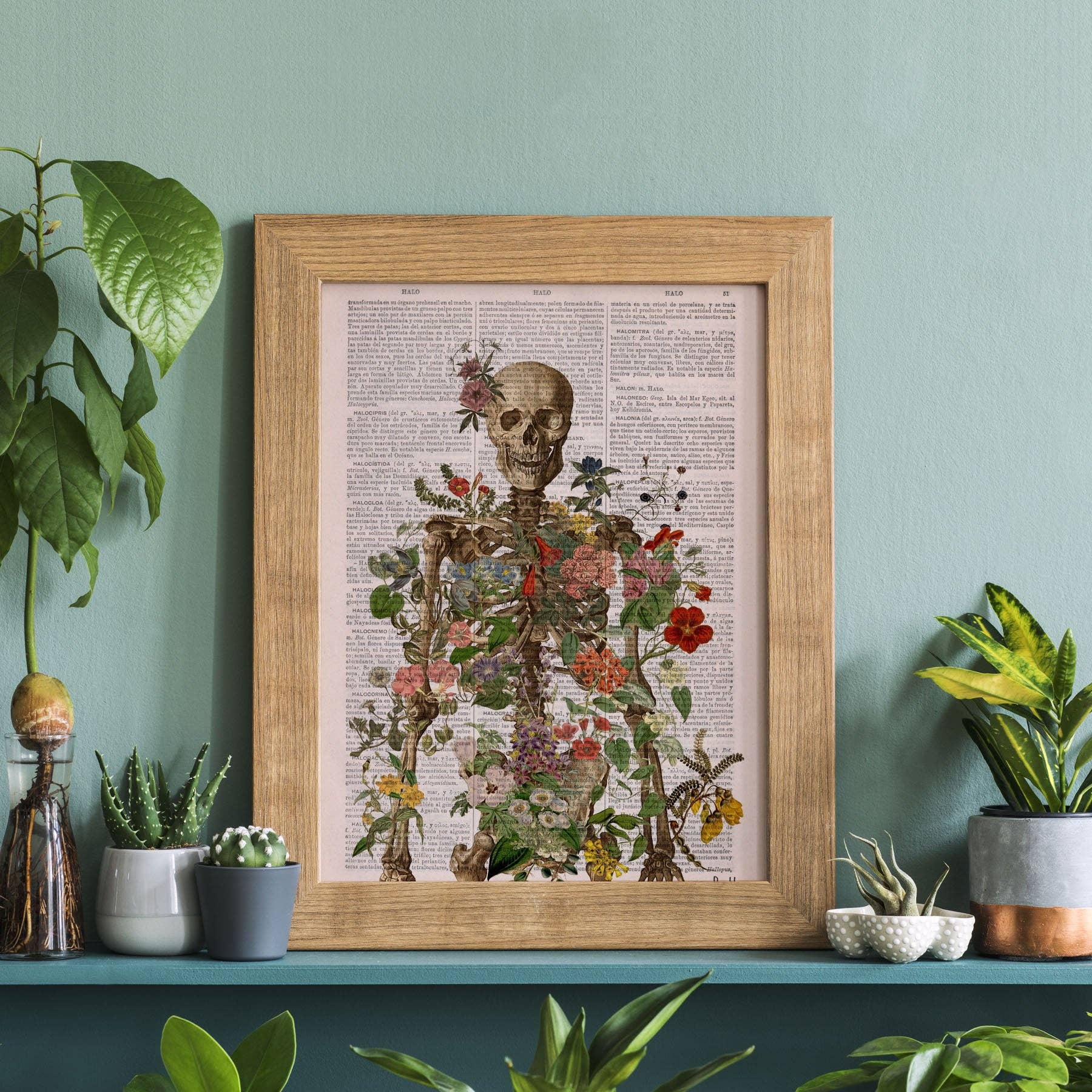 PRRINT! - Wholesale  - Human Skeleton Full of nature Print7