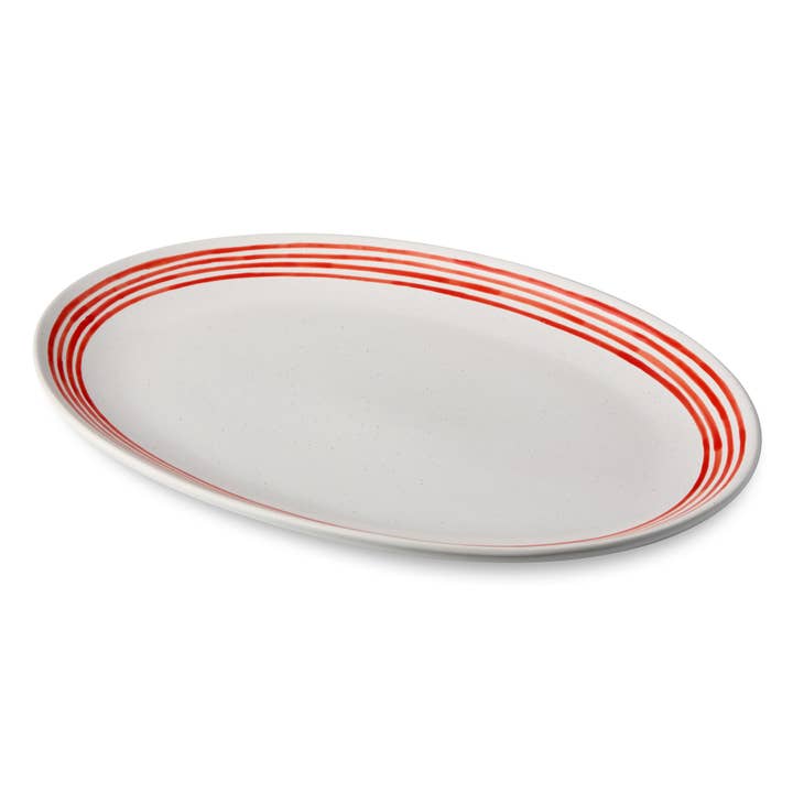 Certified International - Wholesale Platter - Dockside Red Oval Platter 16 x 122