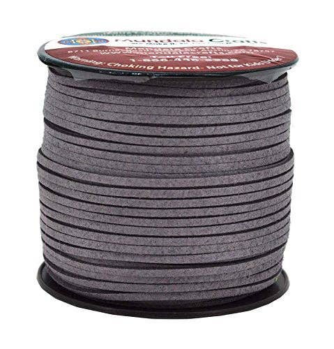 Mandala Crafts – Großhandel Bastelzubehör – Wildleder-Imitatkordel – veganes Leder für Schmuckherstellung und Perlenarbeiten28