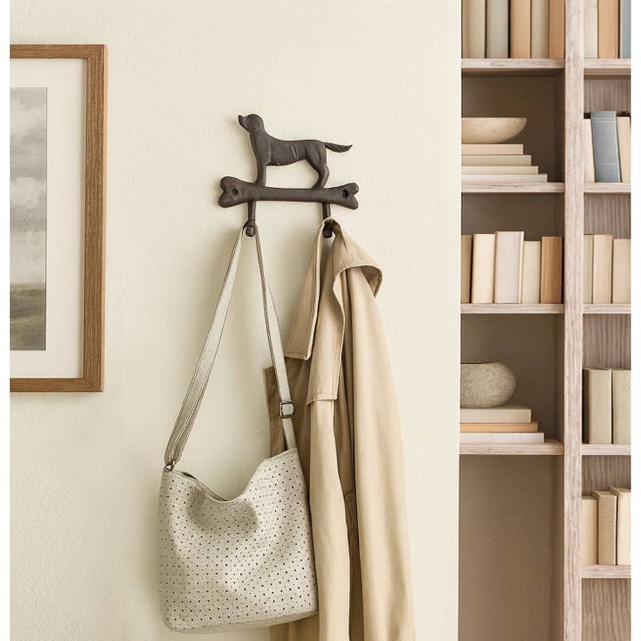 NACH – wholesale Väggkrok – Hundben 2 krokar Gjutjärnsställ1