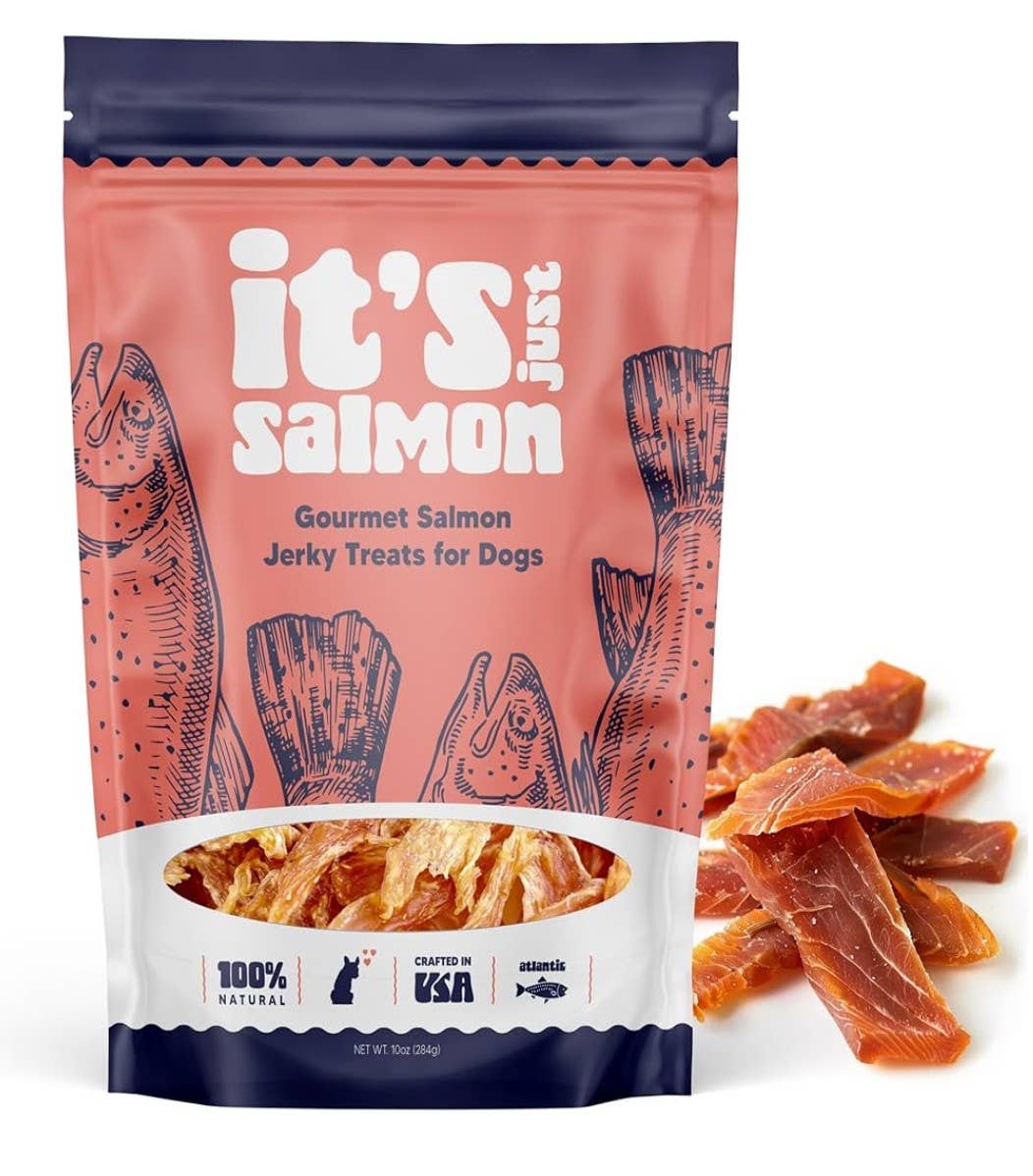 It's Just Salmon - Wholesale Pet Treats - Dog - It's Just Salmon Gourmet Dog Treats, 100% Natural, 10 oz.