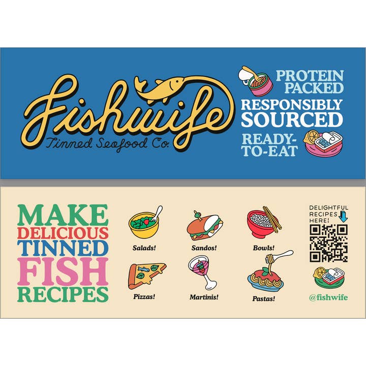 Fishwife - Wholesale Sign - Fishwife Shelf Talker