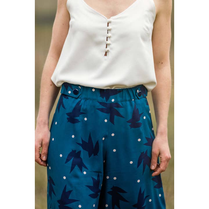 Eglantine et Zoé - Wholesale Fabric - Viscose Crepe Pearl Fabric6