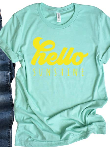 T-shirt Hello Sunshine pour la vente par Wildberry Waves