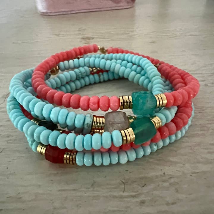 Sonya Renee Jewelry - Wholesale Beaded Bracelet - Mykonos Bracelet Series7