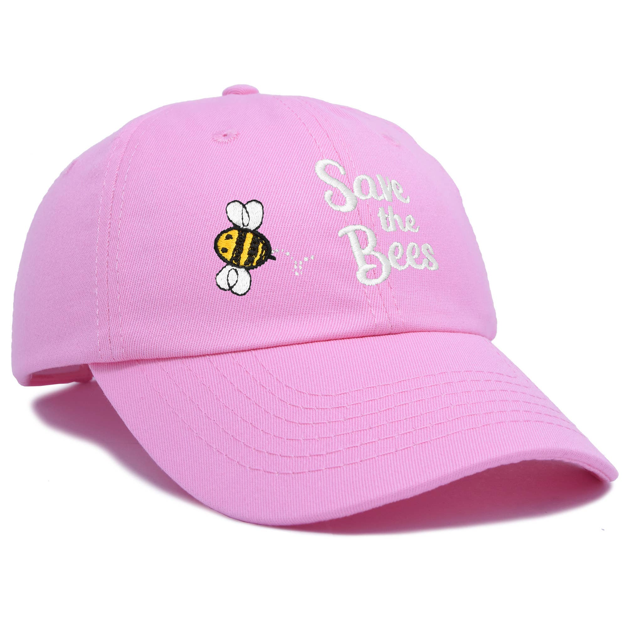 Dalix - Wholesale Baseball Cap - Women's - DALIX Save The Bees Baseball Cap Dad Hat Womens Girls39